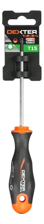 Tournevis Torx T15, L.100 Mm Dexter Pro