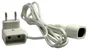 Rallonge menager 2 prises 16a h03vvf 2x0,75 3 metres blanc zenitech