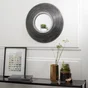 Miroir Rond Eden, Argent Diam.56 Cm