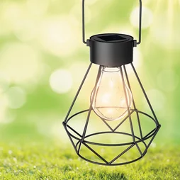 Lanterne Solaire Noir Xanlite