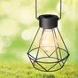 Lanterne Solaire Noir Xanlite