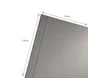 Plaque de plâtre BA standard, HOME PRATIK, 13 H.250 X L.120 cm