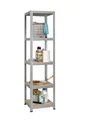 Etagère métal Strong Cube galvanisé, 5 tablettes l.45 x H.176 x P.45 cm
