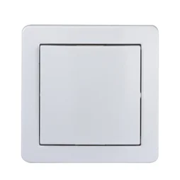 Poussoir saillie complet Alréa, SCHNEIDER ELECTRIC, blanc