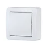 Poussoir saillie complet Alréa, SCHNEIDER ELECTRIC, blanc