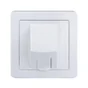 Prise rj45 saillie complet Alréa, SCHNEIDER ELECTRIC, blanc