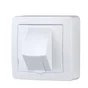 Prise rj45 saillie complet Alréa, SCHNEIDER ELECTRIC, blanc