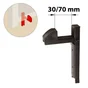 Arrêt Composite Plastifié, H.250 X P.150 Mm