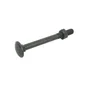 Lot De 8 Boulons Tête Bombée Acier Zingué, L.70 X Diam.7 Mm Afbat
