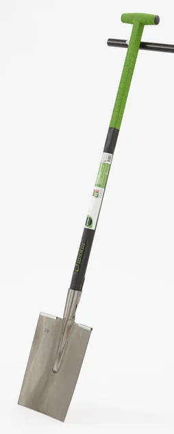 Louchet bâton acier GEOLIA manche plastique L.100 cm