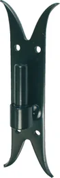 Gond Sur Platine Acier Prépeint, H.220X Diam.14 Mm