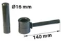 Gond Chimique Acier Prépeint, H.80X Diam.16 Mm