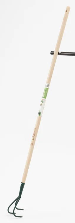 Griffe cultivateur acier GEOLIA manche bois L.130 cm
