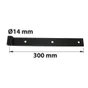 Penture Acier Prépeint, H.35 X L.300 X P.23 Mm