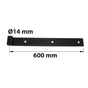 Penture Acier Prépeint, H.35 X L.600 X P.23 Mm