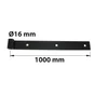 Penture Acier Prépeint, H.40 X L.1000 X P.26 Mm