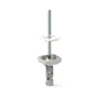 Sortie De Caisson Acier Laqué, H.355 X L.40 X P.50 Mm