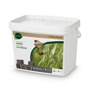 Engrais naturel gazon GEOLIA 5kg 165 m²