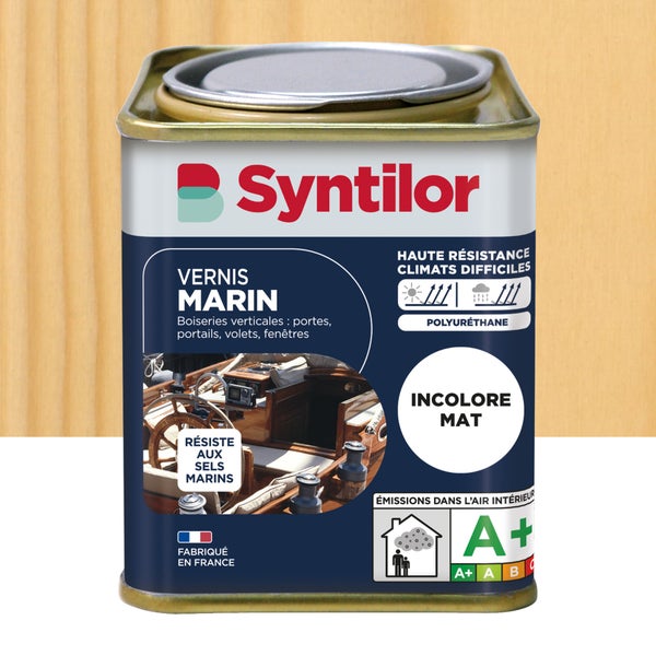 Vernis marin bois SYNTILOR incolore mat 0.25 L