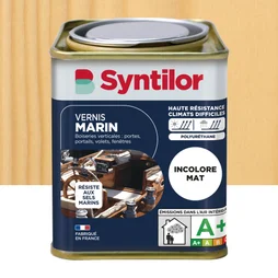 Vernis marin bois SYNTILOR incolore mat 0.25 L