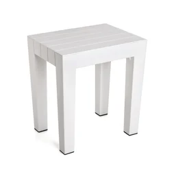 Tabouret À Poser, Blanc, Lombok Blanc