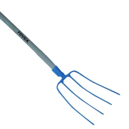Fourche à fumier acier forgé REVEX manche bois L.135 cm