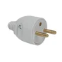 Fiche électrique mâle 2 pôles + terre, 16 A, DEBFLEX