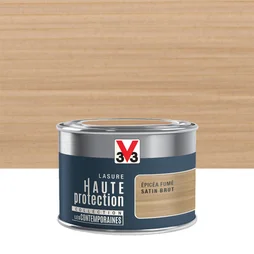 Lasure V33 Hp Les Contemporaines 8 Ans Épicéa Fumé Satiné 0.125 L