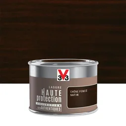 Lasure V33 HP Les Authentiques 8 ans chêne foncé satiné 0.125 L