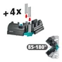 Fausse Équerre Et Boîte À Onglet Fonction 2-En-1 Wolfcraft 6948200