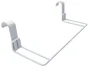 Barre porte-serviettes et fixations Barrdbc rond, 36 cm blanc