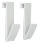Lot de 2 anneaux porte-serviettes Spb blanc