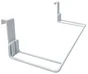 Barre porte-serviettes et fixations Barrpbc plat, 36 cm blanc