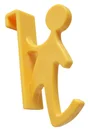 Anneau porte-serviettes DECO jaune
