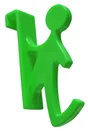 Anneau porte-serviettes DECO vert