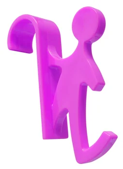 Anneau porte-serviettes tubes ronds DECO rose