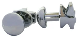 Patère pour sèche-serviettes chrome