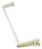 Barre porte-serviettes et fixations B21841b blanc