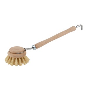 Brosse Bois Et Fibre Végétale Pour Vaisselle