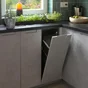 Poubelle De Cuisine Manuelle Brabantia Plastique Grey, 16 L