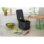 Poubelle De Cuisine Manuelle Brabantia Plastique Grey, 6 L