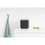 Poubelle De Cuisine Manuelle Brabantia Plastique Grey, 6 L