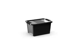  Boîte Kis Plastique Noir L.36.5 X P.25.8 X H.19 Cm Cm