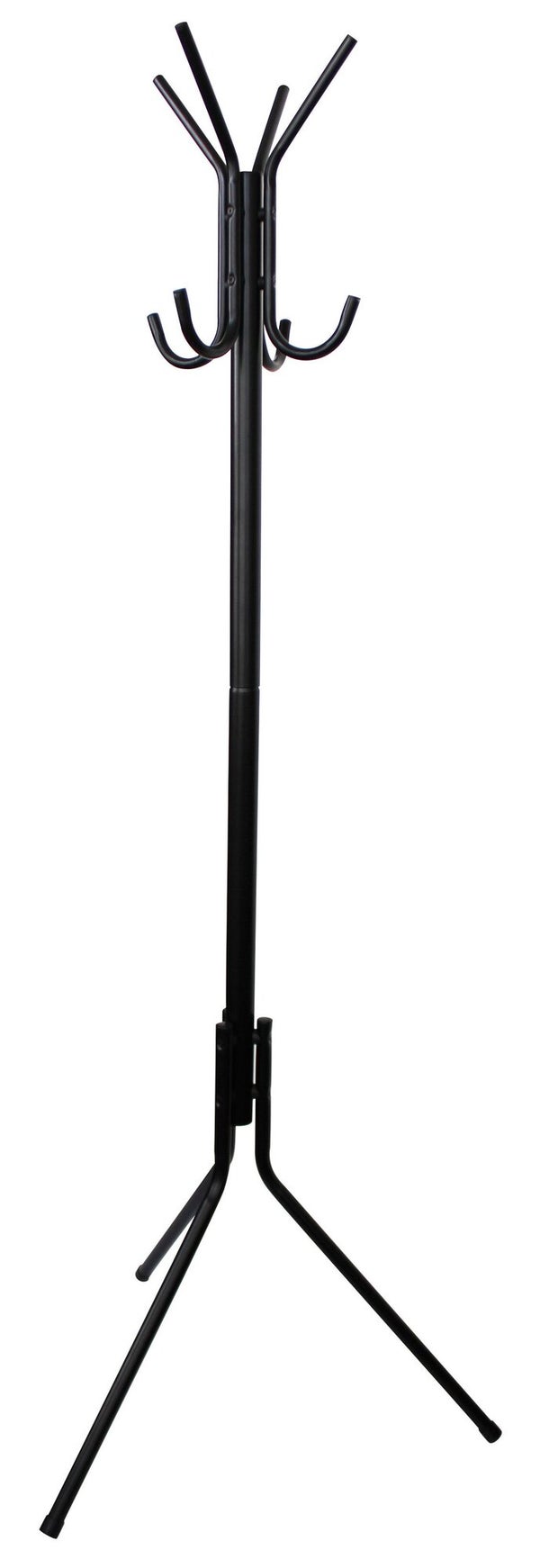 Portemanteau BOX & BEYONG Ara 8 patères, acier, noir