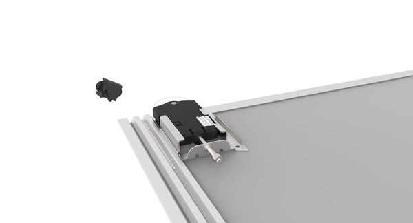Kit guide SPACEO argent L.15.7 cm