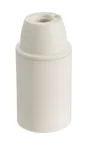 Douille électrique e14 vis tpe blanc