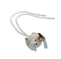 Douille Électrique A Baïonette Gu5.3 Céramique, Blanc
