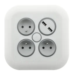 Enrouleur De Câble Électrique Ménager Avec Terre L. 7 M Ho5Vvf 3G1, Zenitech