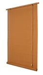 Store Enrouleur Tamisant Bois Tissé, Chamois, 100/110 X 200 Cm
