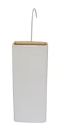 Saturateur plat céramique blanc, 300 ml